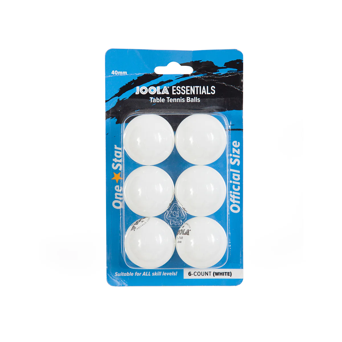 JOOLA Essentials 1-Star Table Tennis Balls (6, 27 count) - Image 2