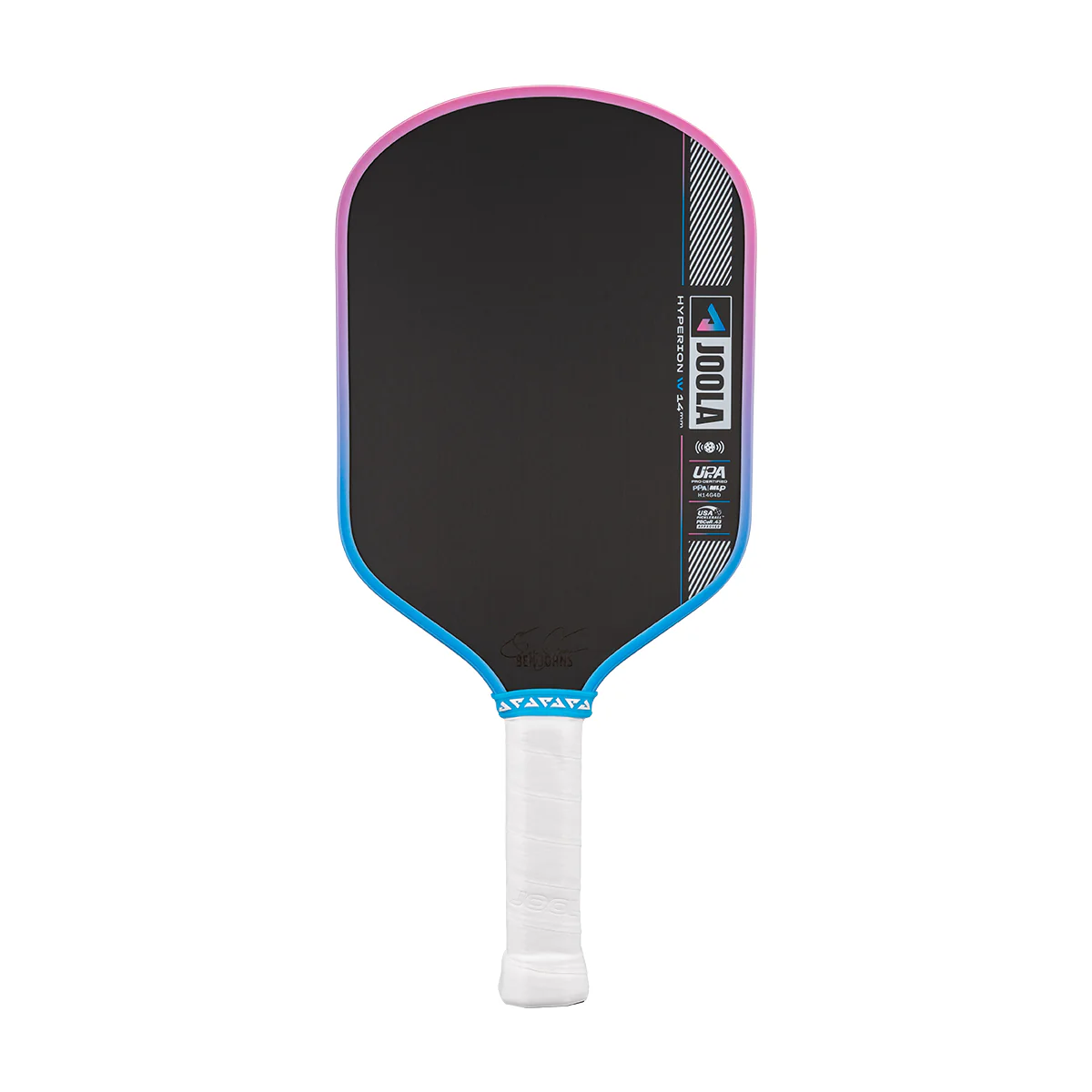 Ben Johns Hyperion Pro IV 14mm Pickleball Paddle - Guava Rush - Image 8