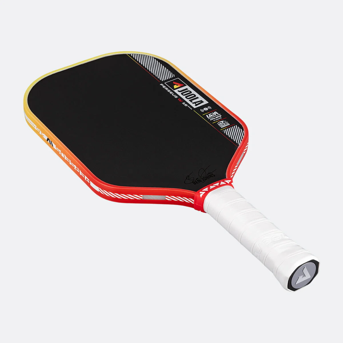 JOOLA Perseus Pro IV 16mm Pickleball Paddle - Tropical Red/Yellow - Image 5