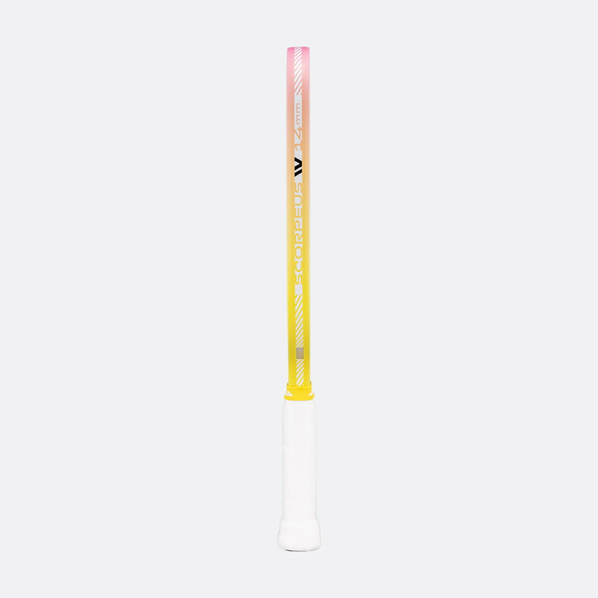 JOOLA Scorpeus Pro IV 14mm Pickleball Paddle - Tropical Yellow/Pink - Image 10