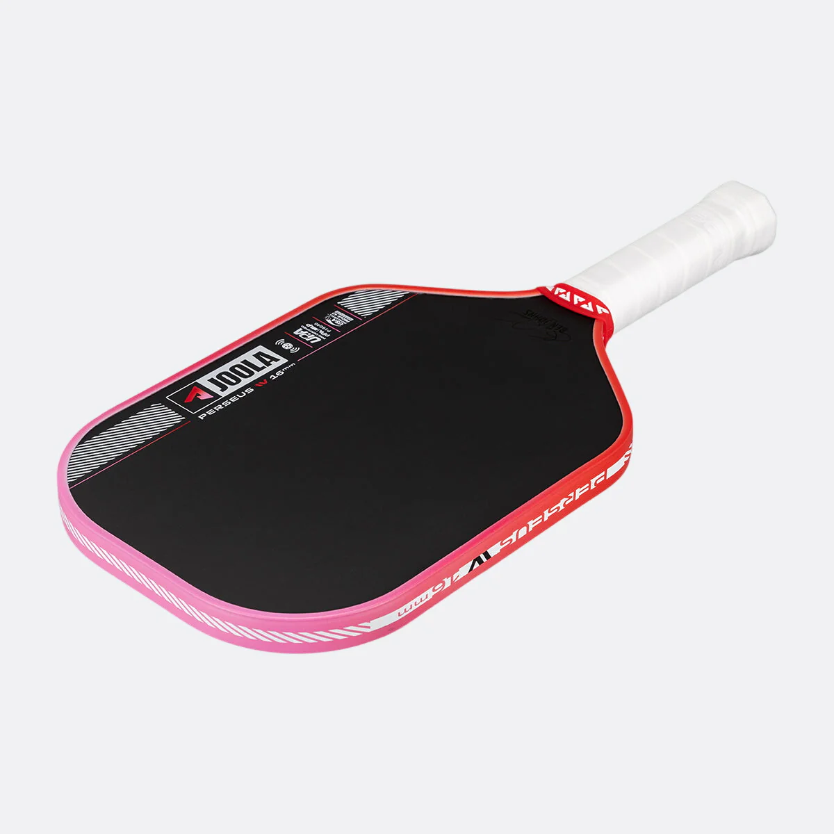 JOOLA Perseus Pro IV 16mm Pickleball Paddle - Tropical Red/Pink - Image 10