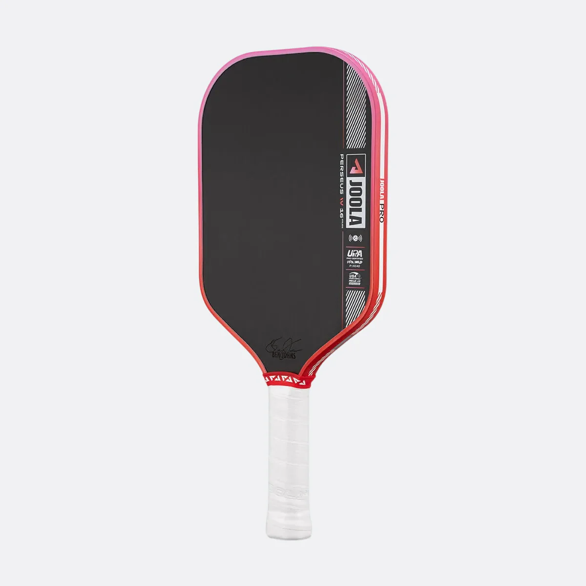 JOOLA Perseus Pro IV 16mm Pickleball Paddle - Tropical Red/Pink - Image 13