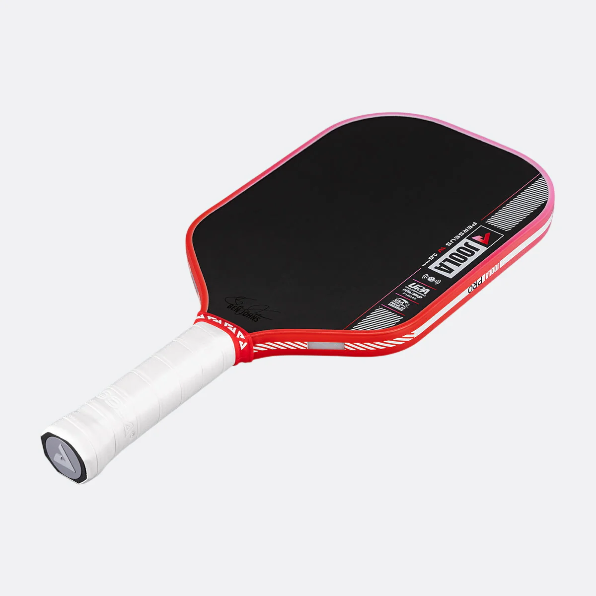 JOOLA Perseus Pro IV 16mm Pickleball Paddle - Tropical Red/Pink - Image 8
