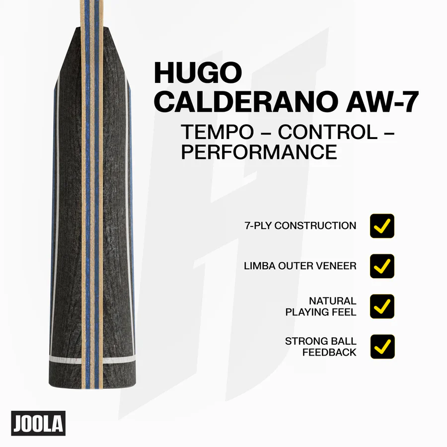 JOOLA Hugo Calderano AW-7 Table Tennis Blade - Image 3