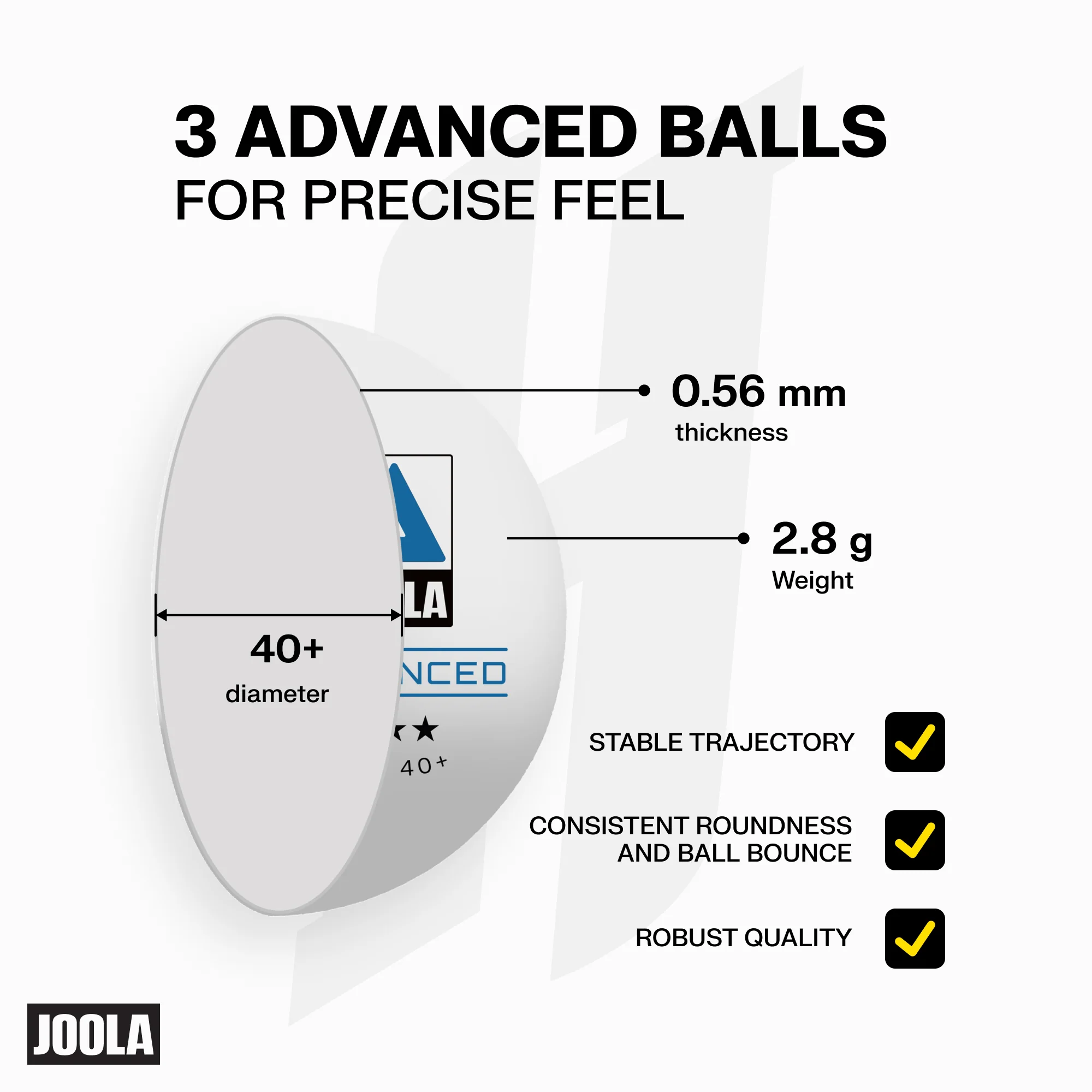 JOOLA Hugo Calderano Duo Pro Table Tennis Racket Set - Image 8