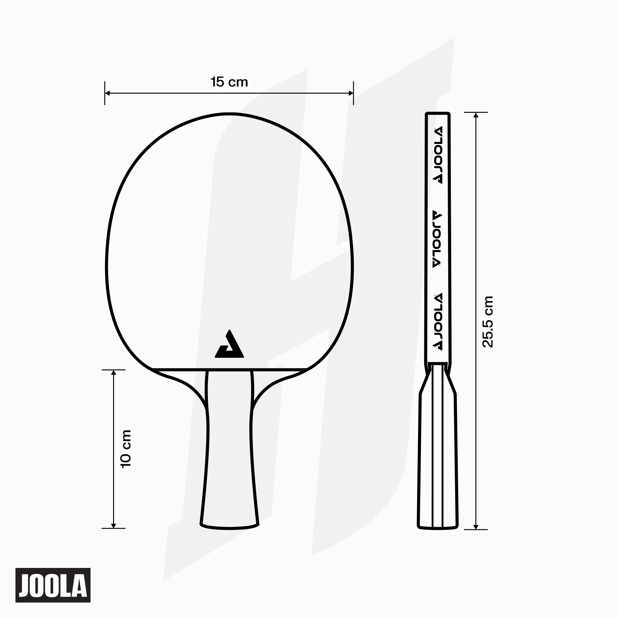 JOOLA Hugo Calderano Infinity Carbon Table Tennis Racket - Image 8