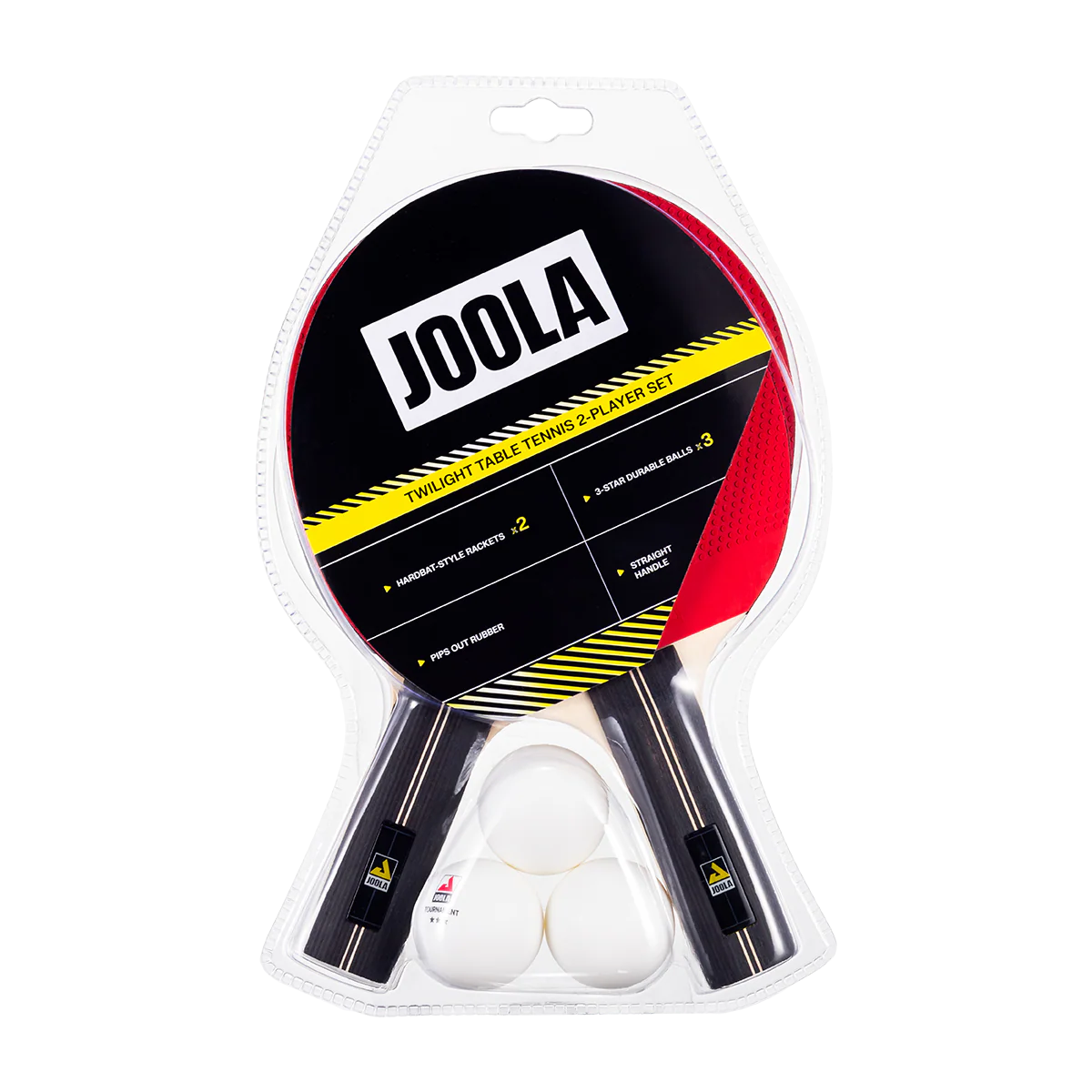JOOLA Twilight 2-Player Table Tennis Set